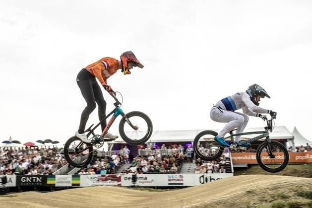 ARNHEM - Jason Noordam during the 12th edition of the BMX World Cup on June 22, 2025 in Arnhem. ANP BART STOUTJESDIJK xVIxANPxSportx xxANPxIVx 530298958 originalFilename: 530298958.jpg