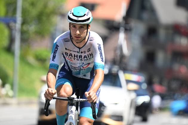 22-06-2025 Tour De Suisse; Tappa 08 Beckenried - Stockhutte; 2025, Bahrain - Victorious; Buratti, Nicolo; Emmetten; 