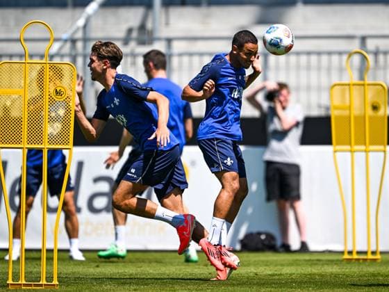 Othmane El Idrissi SV Darmstadt 98, 47 on the ball, GER, training kick-off, SV Darmstadt 98 football, 2 Bundesliga, 2025 2026 season, 22 06 2025 GER, training kick-off, SV Darmstadt 98 football, 2 Bundesliga, 2025 2026 season, 22 06 2025 Darmstadt Copyright: xEibner-Pressefoto FlorianxWiegandx EP_FWD
