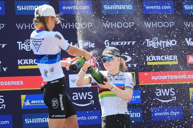 Cycling, mountain biking, UCI World Cup in Val di Sole