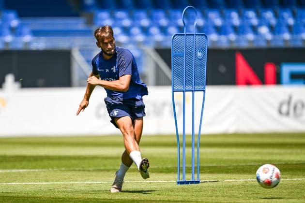 Killian Corredor SV Darmstadt 98, 34 on the ball, GER, training kick-off, SV Darmstadt 98 football, 2 Bundesliga, 2025 2026 season, 22 06 2025 GER, training kick-off, SV Darmstadt 98 football, 2 Bundesliga, 2025 2026 season, 22 06 2025 Darmstadt Copyright: xEibner-Pressefoto FlorianxWiegandx EP_FWD