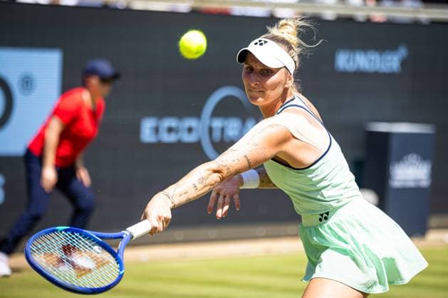Marketa VONDROUSOVA CZE, Berlin Tennis Open by HYLO 2025, Berlin, LTTC Rot Weiß , 22 06 2025, Copyright: xClaudioxGärtnerx
