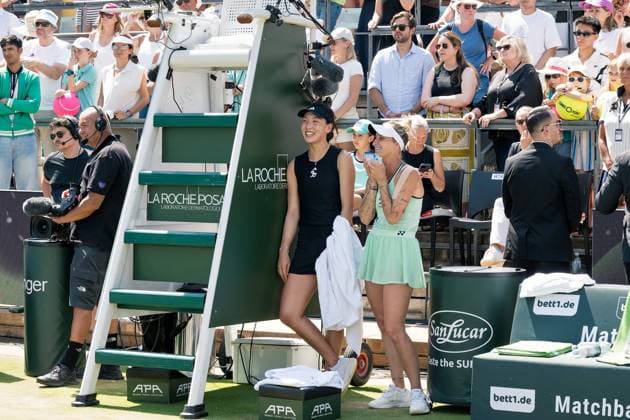 22 06 2025,Czech Marketa Vondrousova has won the title at the Berlin Tennis Open by HYLO 2025 WTA The 2023 Wimbledon winner beat Chinas Wang Xinyu in three sets 7 6 12 10 , 4 6, 6 2