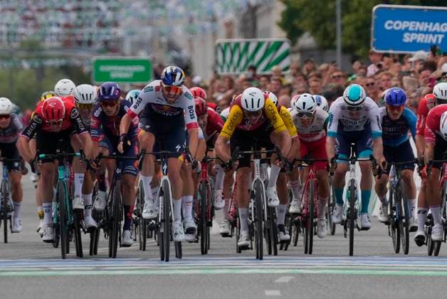 Cycling World Tour Race Copenhagen Sprint Jordi Meeus of Belgium crosses the finish line to win The men s World Tour race Copenhagen Sprint from Roskilde to Copenhagen, Denmark, Sunday June 22, 2025 Photo Ida Marie Odgaard Scanpix 2025 , Roskilde Copenhagen Denmark  Copyright: IdaxMariexOdgaardx spdk20250622-161804-L