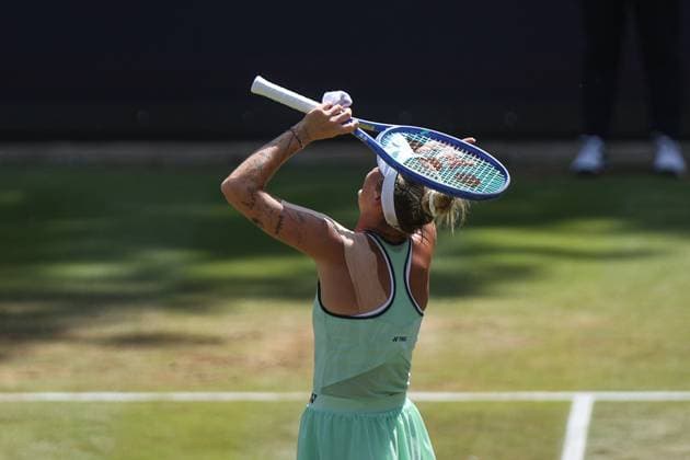 2025.06.22 Berlin Steffi Graf Stadiom tenis Berlin Tennis Open by Hylo final 2025 Vondrousova Marketa - Wang Xinyu N z Vondrousova Marketa winner win zwyciestwo Steffi Graf Stadion Foto Szymon Gorski PressFocus 2025.06.22 Berlin Steffi Graf Stadiom tennis Berlin Tennis Open by Hylo Final 2025 Vondrousova Marketa - Wang Xinyu Vondrousova Marketa winner win zwyciestwo Steffi Graf Stadion Credit: Szymon Gorski PressFocus NEWSPIX.PL --- newspix.pl 