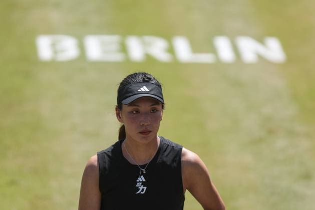 2025.06.22 Berlin Steffi Graf Stadiom tenis Berlin Tennis Open by Hylo final 2025 Vondrousova Marketa - Wang Xinyu N z Wang Xinyu Foto Szymon Gorski PressFocus 2025.06.22 Berlin Steffi Graf Stadiom tennis Berlin Tennis Open by Hylo Final 2025 Vondrousova Marketa - Wang Xinyu Wang Xinyu Credit: Szymon Gorski PressFocus NEWSPIX.PL --- newspix.pl 