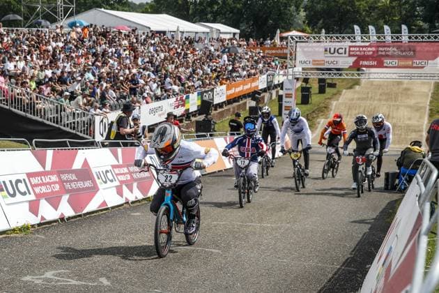 ARNHEM - Megan Williams during the 12th edition of the BMX World Cup on June 22, 2025 in Arnhem. ANP BART STOUTJESDIJK xVIxANPxSportx xxANPxIVx 530309497 originalFilename: 530309497.jpg