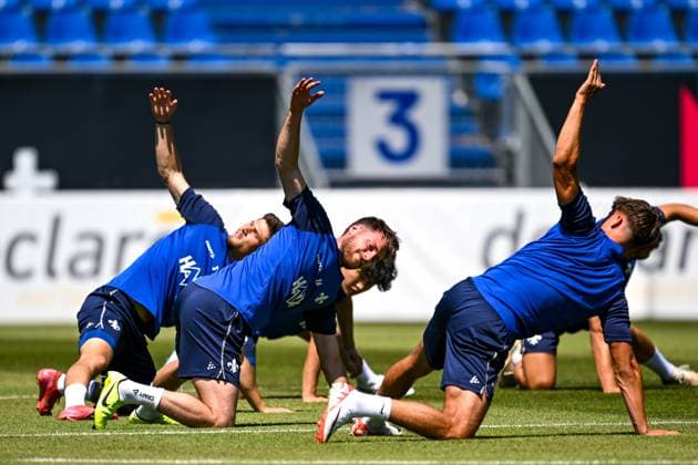 Matthias Bader SV Darmstadt 98, 26 at training, GER, training kick-off, SV Darmstadt 98 football, 2 Bundesliga, 2025 2026 season, 22 06 2025 GER, training kick-off, SV Darmstadt 98 football, 2 Bundesliga, 2025 2026 season, 22 06 2025 Darmstadt Copyright: xEibner-Pressefoto FlorianxWiegandx EP_FWD