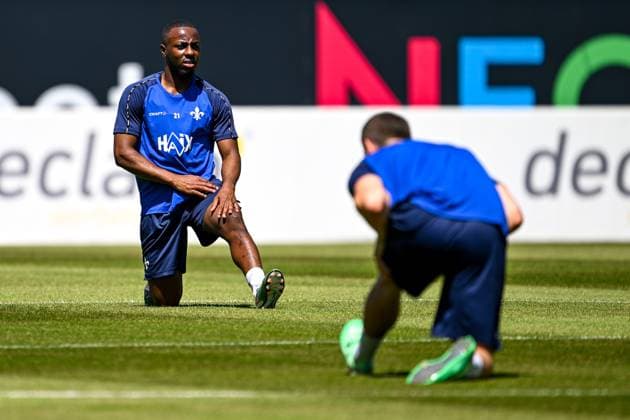 Merveille Papela SV Darmstadt 98 , 21 at Tarining GER, Training kick-off, SV Darmstadt 98 Football, 2 Bundesliga, 2025 2026 season, 22 06 2025 GER, Training kick-off, SV Darmstadt 98 Football, 2 Bundesliga, 2025 2026 season, 22 06 2025 Darmstadt Copyright: xEibner-Pressefoto FlorianxWiegandx EP_FWD