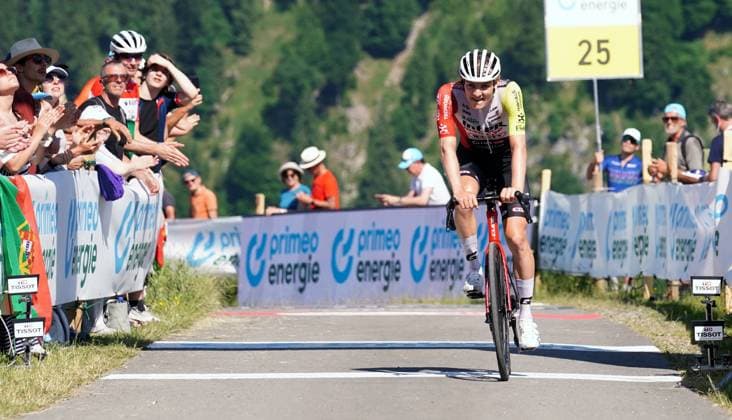 22 06 2025 Tour de Suisse 2025 Individual time trial Beckenried Stockhuette Picture Georg Zimmermann GER Team Intermarche Wanty Action Single picture