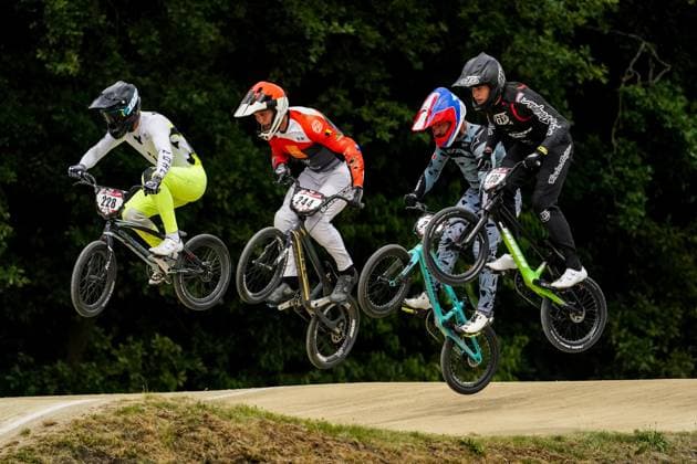ARNHEM, 22-06-2025 , Papendal , Cycling , UCI BMX Racing World Cup 2025 , Brian van Eeuwijk (236) UCI BMX Racing World Cup 2025  x29858276x Copyright: