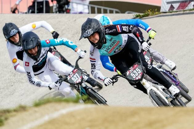 ARNHEM, 22-06-2025 , Papendal , Cycling , UCI BMX Racing World Cup 2025 , Lissi van Schijndel (535) UCI BMX Racing World Cup 2025  x29858277x Copyright: