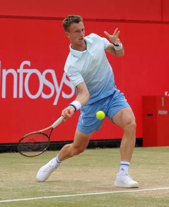 Tennis - 2025 ATP, Tennis Herren Men s HSBC Men™s Championships - Singles Final - Carlos Alcaraz (Sp) vs Jiri Lehecka (Czech) - Queen™s Club - Sunday 22nd June 2025 Jiri Lehecka (Czech) 