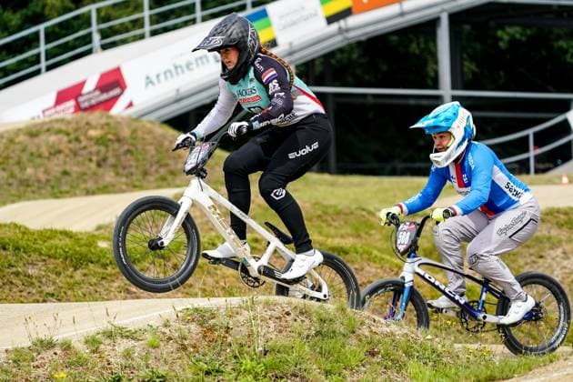 ARNHEM, 22-06-2025 , Papendal , Cycling , UCI BMX Racing World Cup 2025 , Lissi van Schijndel (535) UCI BMX Racing World Cup 2025  x29858279x Copyright: