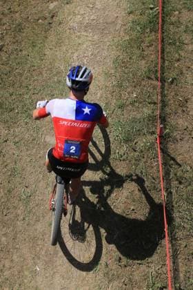 22nd June 2025, Val di Sole, Trentino, Italy; UCI Mountain Bike World Cup, Day 3; Martin VIDAURRE KOSSMANN (CHI)  ActionPlus12804484 PierrexTeyssot