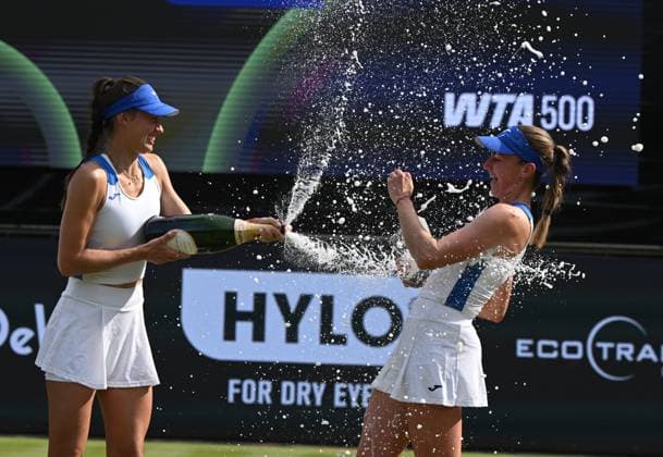 2025 Berlin Tennis OPEN by HYLO Womans Doubles Final Winner Tereza Mihalikova SVK Olivia Nicholls GB