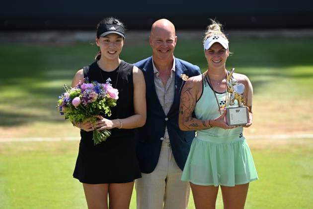 2025 Berlin Tennis OPEN by HYLO Marketa Vondrousova CZE , Winner Runner Up Xinyu Wang CHN