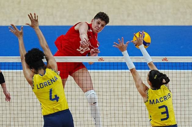 Volleyball, Women, Nations League, Turkey - Brazil