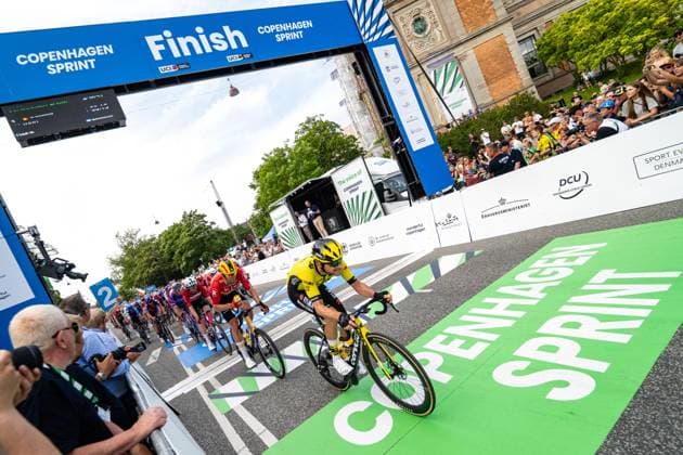 Copenhagen Sprint 2025, UCI World Tour cycling Copenhagen, Denmark. 22nd, June 2025. Tosh Van der Sande (Team Visma - Lease a Bike) seen at the UCI World Tour race Copenhagen Sprint 2025. Denmark, Copenhagen  Copyright: xGonzalesxPhoto TobiasxJorgensenx