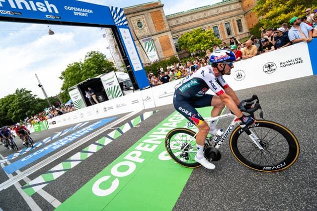Copenhagen Sprint 2025, UCI World Tour cycling Copenhagen, Denmark. 22nd, June 2025. Nico Denz (Red Bull-Bora-Hansgrohe) seen during the UCI World Tour race Copenhagen Sprint 2025. Denmark, Copenhagen  Copyright: xGonzalesxPhoto TobiasxJorgensenx