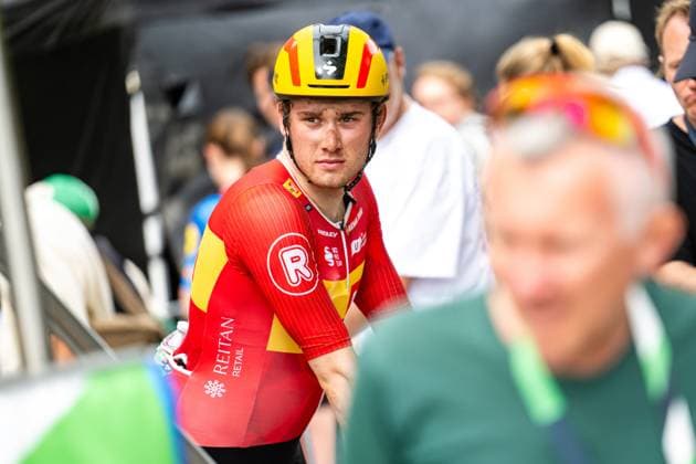 Copenhagen Sprint 2025, UCI World Tour cycling Copenhagen, Denmark. 22nd, June 2025. Carl-Frederik Bevort (Uno-X Mobility) seen at the UCI World Tour race Copenhagen Sprint 2025. Denmark, Copenhagen  Copyright: xGonzalesxPhoto TobiasxJorgensenx
