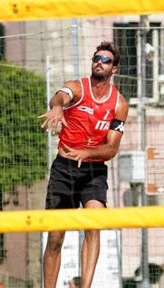 Volleyball World Beach Tour Futures Messina Ranghieri and Marchetto (ITA) play against Cottafava and Dal Corso (ITA) in the final for first place in the men s tournament in Messina, Italy, on June 22, 2025. Messina Italy  Copyright: xGabrielexMaricchiolox originalFilename:maricchiolo-volleyba250622_npVEJ.jpg