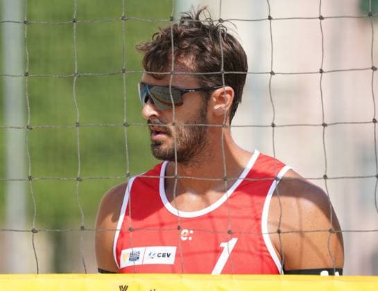 Volleyball World Beach Tour Futures Messina Ranghieri and Marchetto (ITA) play against Cottafava and Dal Corso (ITA) in the final for first place in the men s tournament in Messina, Italy, on June 22, 2025. Messina Italy  Copyright: xGabrielexMaricchiolox originalFilename:maricchiolo-volleyba250622_npRHA.jpg