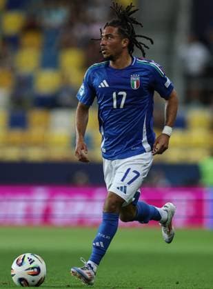 Mf Dunajska 22 06 2025 - Europeo U21, U 21 2025 Germania-Italia foto Michele Finessi Image nella foto: Luca Koleosho 