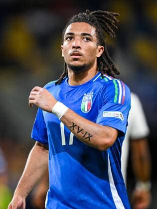 DUNAJSKA STREDA - Luca Koleosho of Italy U21, U 21 at the DAC Arena during the quarterfinal European Championship, EM, Europameisterschaft under-21 game between Germany and Italy. ANP Hollandse Hoogte SOC 2025 xVIxANPxSportx xGerritxvanxKeulenxIVx 530322818 originalFilename: 530322818.jpg