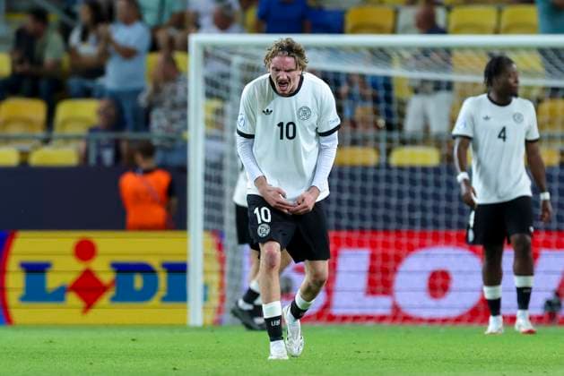 Nick Woltemade Germany annoyed about the equalizer in injury time, UEFA European Under 21 Championship 2025 Quarter Final, Germany v Italy, MOL ArÃ na, June 22, 2025 in Dunajska Streda, Slovakia Photo by Marco Steinbrenner DeFodi Images Nick Woltemade Germany annoyed about the equaliser in injury time, UEFA European Under 21 Championship 2025 Quarter Final, Germany v Italy, MOL ArÃ na, June 22, 2025 in Dunajska Streda, Slovakia Photo by Marco Steinbrenner DeFodi Images