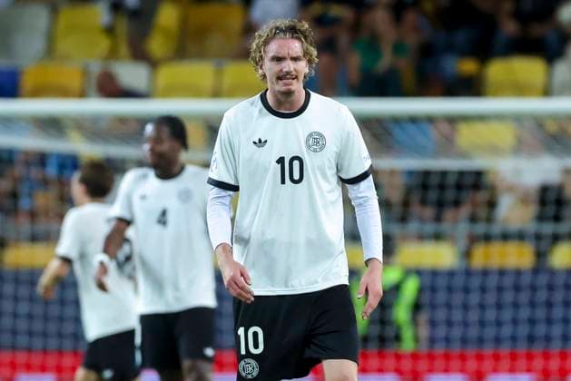 Nick Woltemade Germany annoyed about the equalizer in injury time, UEFA European Under 21 Championship 2025 Quarter Final, Germany v Italy, MOL ArÃ na, June 22, 2025 in Dunajska Streda, Slovakia Photo by Marco Steinbrenner DeFodi Images Nick Woltemade Germany annoyed about the equaliser in injury time, UEFA European Under 21 Championship 2025 Quarter Final, Germany v Italy, MOL ArÃ na, June 22, 2025 in Dunajska Streda, Slovakia Photo by Marco Steinbrenner DeFodi Images