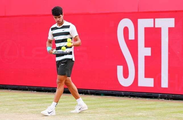 Carlos Alcaraz Queen s Club Championships, Day 14, Queen s Club, West Kensington, London, UK - 22 Jun 2025  Copyright: xJavierxGarcia Shutterstockx 15366611bb