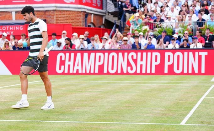Carlos Alcaraz Queen s Club Championships, Day 14, Queen s Club, West Kensington, London, UK - 22 Jun 2025  Copyright: xJavierxGarcia Shutterstockx 15366611cz