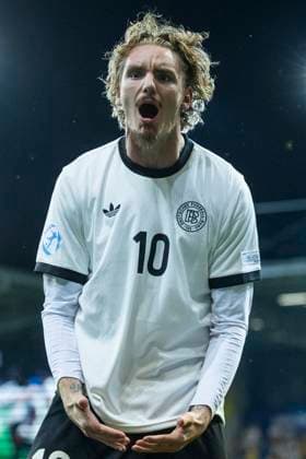 UEFA U21 European Championship, quarter-final Germany Italy 22 06 2025 Nick Woltemade Germany, 10 celebrates after his goal to make it 1 1 during the UEFA U21 European Championship quarter-final match Germany Italy, on 22 06 2025, DAC Arena, Dunajska Streda, Slovakia Copyright: xBEAUTIFULxSPORTS Meuselx