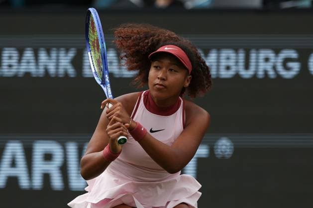 Bad Homburg on 23 06 2025 Womens Tennis Tournament WTA 500 Bad Homburg Open powered by Solarwatt 2025 Match Naomi Osaka JPN vs Olga Danilovic SER v l , Naomi Osaka JPN pensive Copyright: JoaquimxFerreira