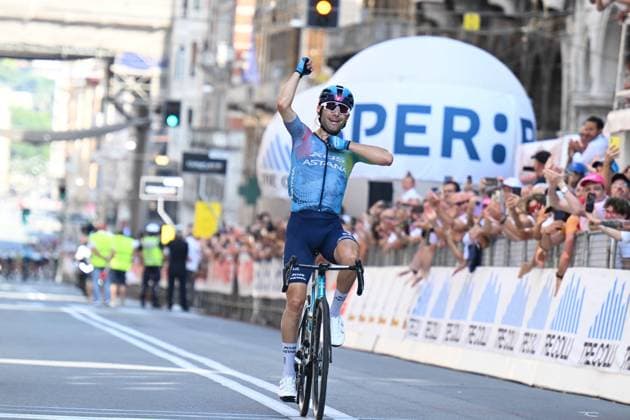 24-06-2025 Giro Dell Appennino; 2025, Xds - Astana; Ulissi, Diego; Genova; 
