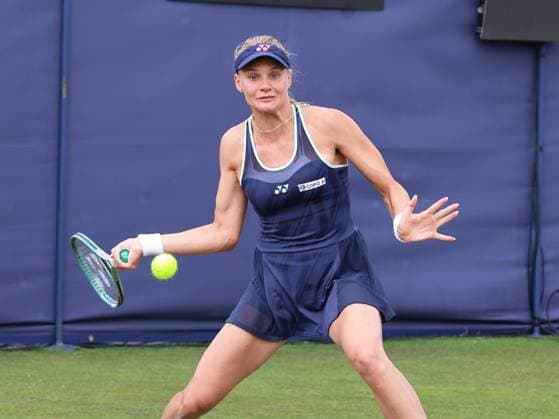 TENNIS - WTA, Tennis Damen Eastbourne Open EASTBOURNE,ENGLAND,24.JUN.25 - TENNIS - WTA Tour, Eastbourne Open. Image shows Dayana Yastremska (UKR).  GEPAxpictures xAlanxGrieves
