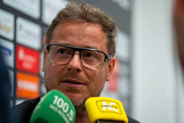 Benedetto Muzzicato Alemannia Aachen, Head Coach answers reporters questions Coach introduction of Benedetto Muzzicato at TSV Alemannia Aachen, Football, 3 Liga, Season 2025 2026, 25 06 2025 Coach introduction of Benedetto Muzzicato at TSV Alemannia Aachen, Football, 3 Liga, Season 2025 2026, 25 06 2025 Aachen Copyright: xEibner-Pressefoto JustinxDerondex EP_JDU
