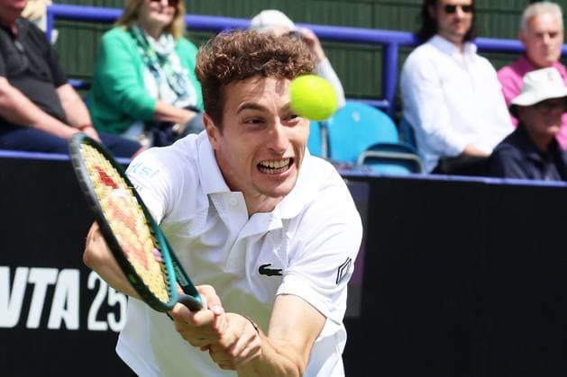 TENNIS - Eastbourne Open EASTBOURNE,ENGLAND,25.JUN.25 - TENNIS - ATP, Tennis Herren World Tour, Eastbourne Open. Image shows Ugo Humbert (FRA).  GEPAxpictures xAlanxGrieves