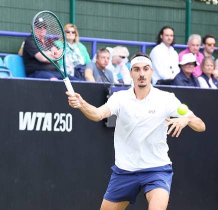 TENNIS - Eastbourne Open EASTBOURNE,ENGLAND,25.JUN.25 - TENNIS - ATP, Tennis Herren World Tour, Eastbourne Open. Image shows Lorenzo Sonego (ITA).  GEPAxpictures xAlanxGrieves