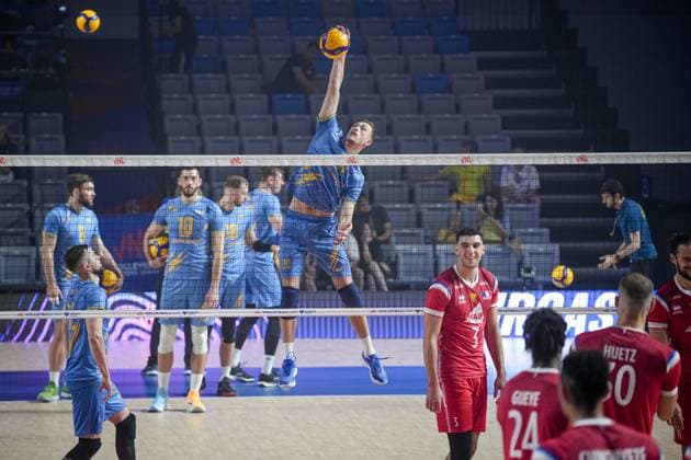 Volleyball - FIVB Men s Volleyball Nations League - Ukraine - France - 25.06.2025 Nalozhnyi, Tizi-Oualou Bulgaria Copyright: xYulianxTodorovx