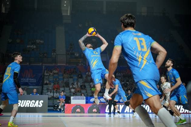 Volleyball - FIVB Men s Volleyball Nations League - Ukraine - France - 25.06.2025 Shchytkov Bulgaria Copyright: xYulianxTodorovx