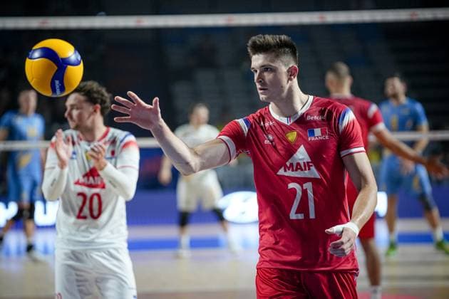 Volleyball - FIVB Men s Volleyball Nations League - Ukraine - France - 25.06.2025 Faure, Diez Bulgaria Copyright: xYulianxTodorovx