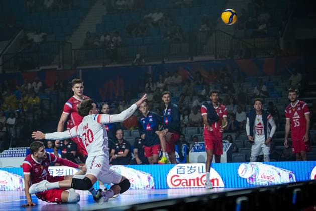Volleyball - FIVB Men s Volleyball Nations League - Ukraine - France - 25.06.2025 Clevenot, Tizi-Oualou, Faure, Diez, Ramon, Chinenyeze, Magnin Bulgaria Copyright: xYulianxTodorovx