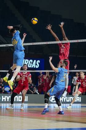 Volleyball - FIVB Men s Volleyball Nations League - Ukraine - France - 25.06.2025 Gueye, Koval Bulgaria Copyright: xYulianxTodorovx