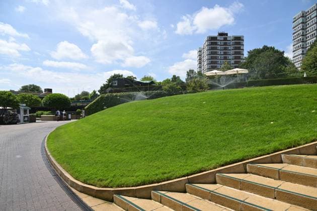 Wimbledon Tennis Championships - Practice Day LONDON, UNITED KINGDOM - JUNE 25: A general view of the All England, All England Lawn Tennis and Croquet Club ahead of the Wimbledon tennis championships in London, United Kingdom on June 25, 2025. Ray Tang Anadolu London United Kingdom. Editorial use only. Please get in touch for any other usage.  Copyright: x2025xAnadoluxRayxTangx