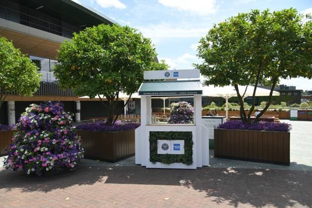 Wimbledon Tennis Championships - Practice Day LONDON, UNITED KINGDOM - JUNE 25: A general view of the All England, All England Lawn Tennis and Croquet Club ahead of the Wimbledon tennis championships in London, United Kingdom on June 25, 2025. Ray Tang Anadolu London United Kingdom. Editorial use only. Please get in touch for any other usage.  Copyright: x2025xAnadoluxRayxTangx