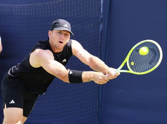 TENNIS - Eastbourne Open EASTBOURNE,ENGLAND,25.JUN.25 - TENNIS - ATP, Tennis Herren World Tour, Eastbourne Open. Image shows Alejandro Davidovich Fokina (ESP).  GEPAxpictures xAlanxGrieves