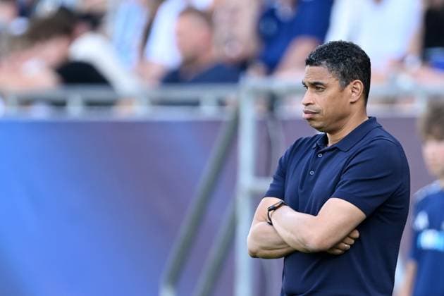 BRATISLAVA - Holland U21, U 21 coach Michael Reiziger at the National Football Stadium during the Under-21 European Championship, EM, Europameisterschaft semifinal between Young England and Young Orange. ANP xVIxANPxSportx xxANPxIVx 530482653 originalFilename: 530482653.jpg
