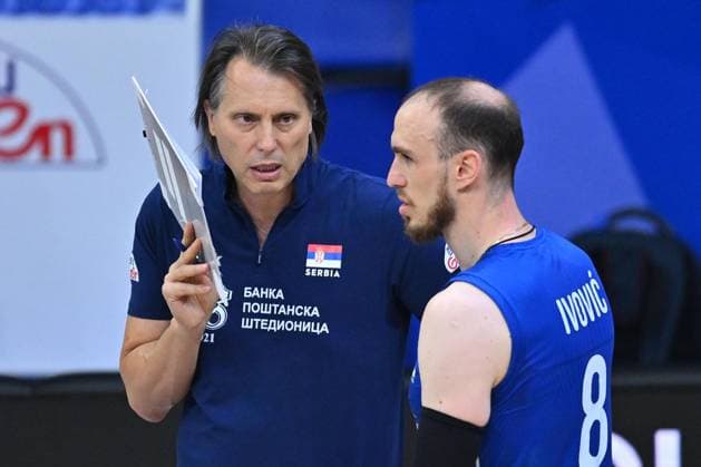 SERBIA vs IRAN GHEORGHE CRETU George Kretu coach volleyball Serbia vs Iran VNL Volleyball nations league Beogradska arena hall, Belgrade 25.06.2025 Foto: VOLLEYBALL, FIVB VOLLEYBALL NATIONS LEAGUE, SERBIA, IRAN Belgrade Belgrade arena Serbia Copyright: xMarkoxMetlas xMNxPressx
